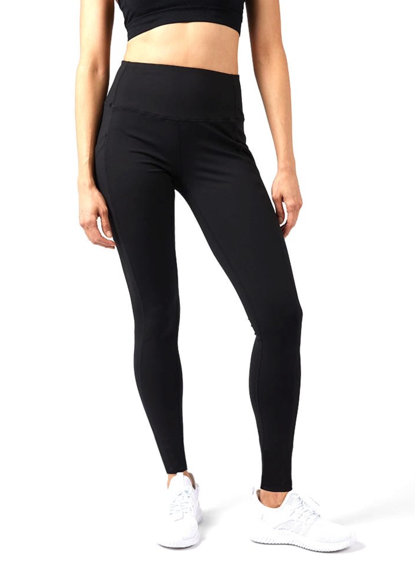 32 Degrees Women's High-Waist Active Full Length Legging, Black